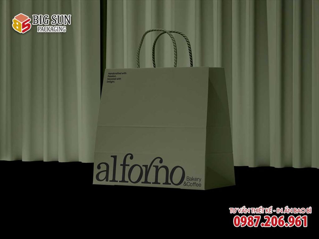 in bộ bao bì cà phê alforno