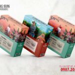 in hộp giấy đựng cà phê Columbia