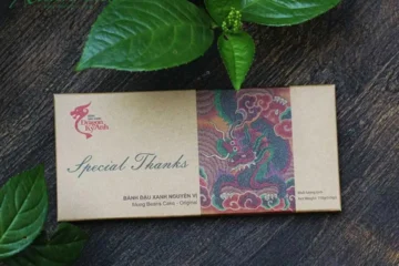 In hộp đựng bánh đậu xanh Kỳ Anh