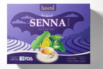 In hộp trà giảm cân Senna