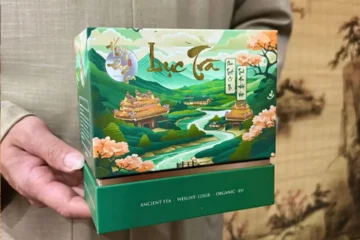 In hộp trà Lục Trà