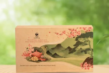 In hộp trà quà tặng Cát Tường