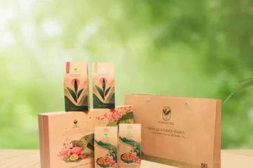 In hộp trà quà tặng Cát Tường