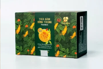 In hộp trà sâm đông trùng Thái Minh