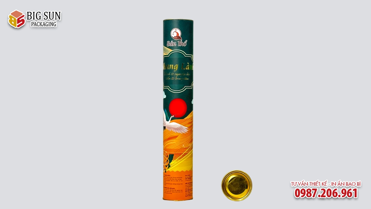 hộp trụ tròn đựng nhang