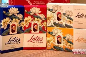 Hộp đựng Bánh kẹo Lotus Tea