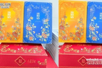 Hộp đựng Bánh kẹo Phúc Hoa Niên