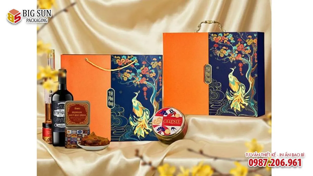 Hộp quà Tết thương hiệu Đại Lộc Phú Quý SONA