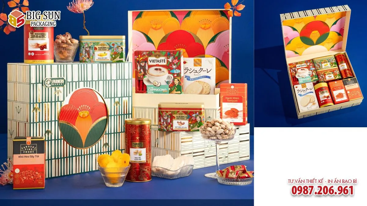 Hộp quà Tết thương hiệu Japan Red Camellia