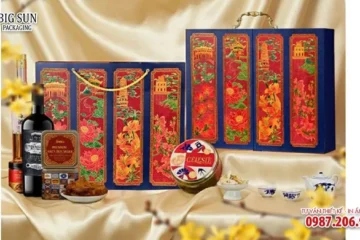 Hộp quà Tết thương hiệu Phú Vương Niên Hoa SONA