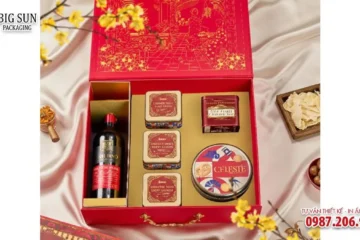 Hộp quà Tết thương hiệu Tân Niên Vạn Phúc SONA