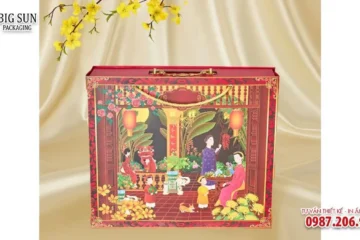 Hộp quà Tết thương hiệu Tân Niên Vạn Phúc SONA