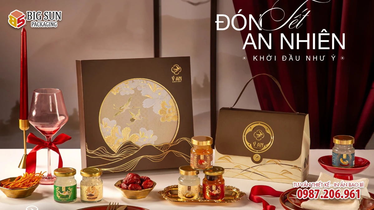 Hộp đựng yến túi xách Ý An Trân Phẩm