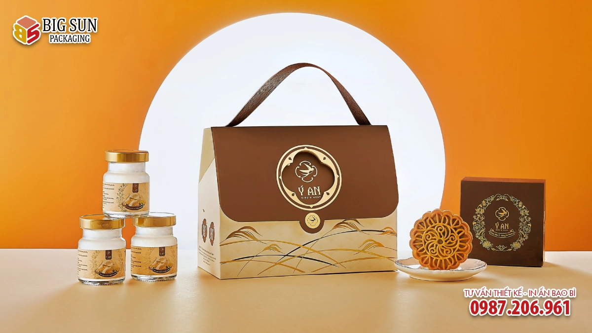 Hộp đựng yến túi xách Ý An Trân Phẩm