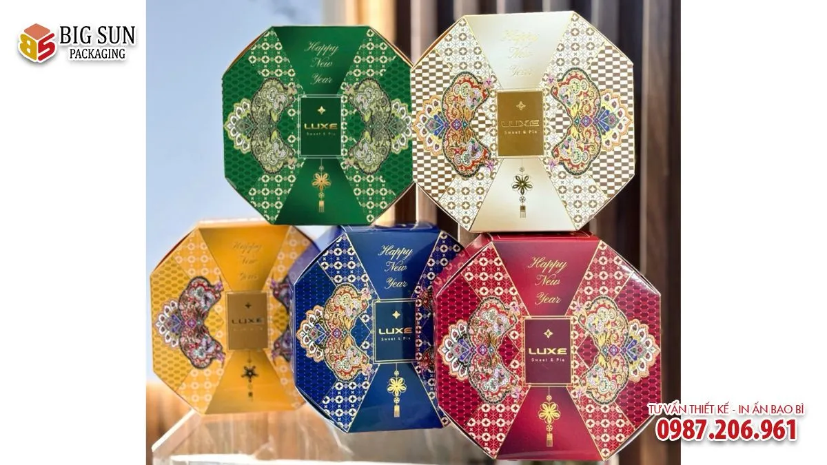 Hộp đựng bánh kẹo Luxe cao cấp