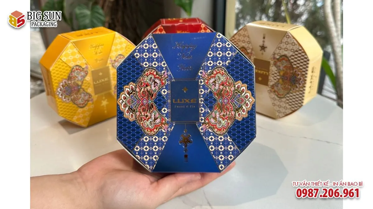 Hộp đựng bánh kẹo Luxe cao cấp 