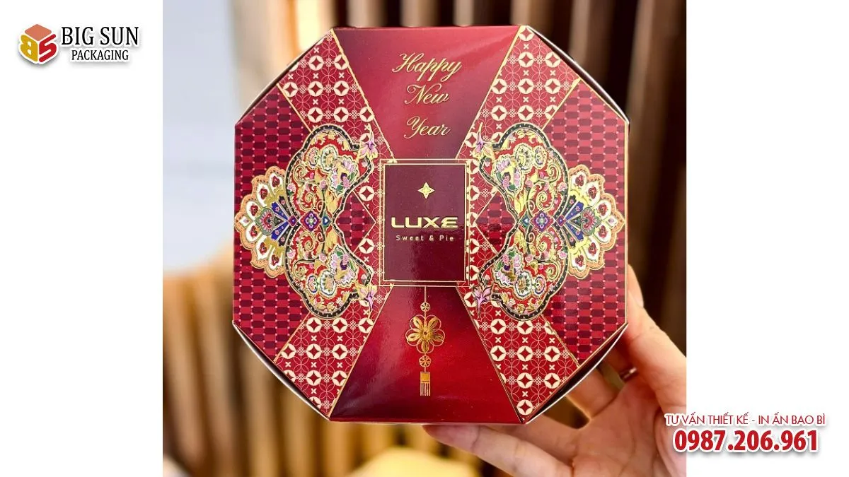 Hộp đựng bánh kẹo Luxe cao cấp 