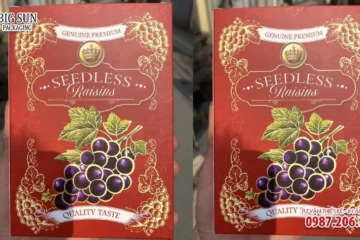 HỘP ĐỰNG BÁNH KẸO SEEDLESS RAISINS 