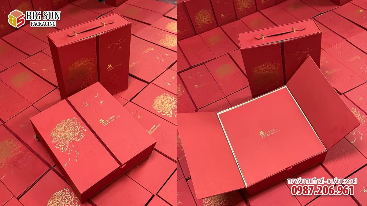 Hộp quà tết thương hiệu Niên Hoa