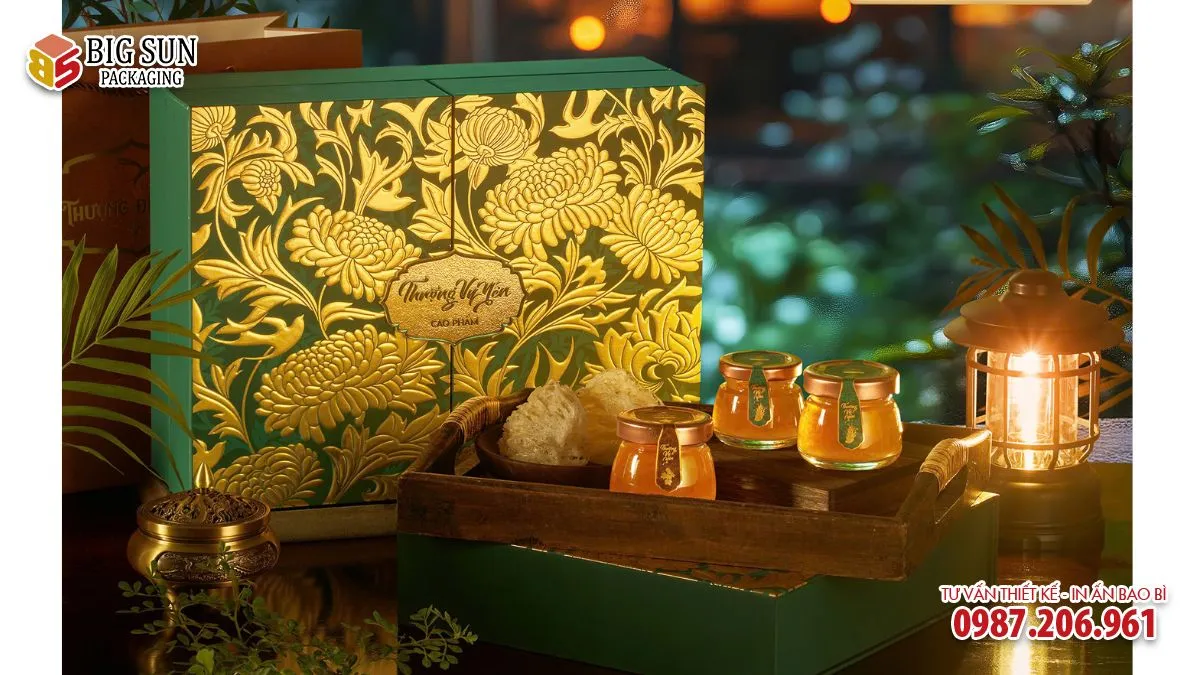 Hộp yến xào Thượng Vy Yến