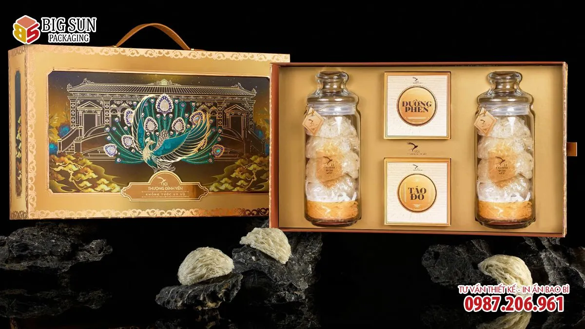 Hộp yến xào Thượng Vy Yến