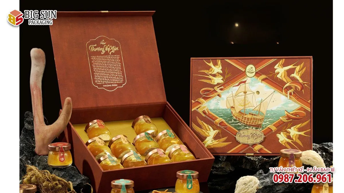 Hộp yến xào Thượng Vy Yến