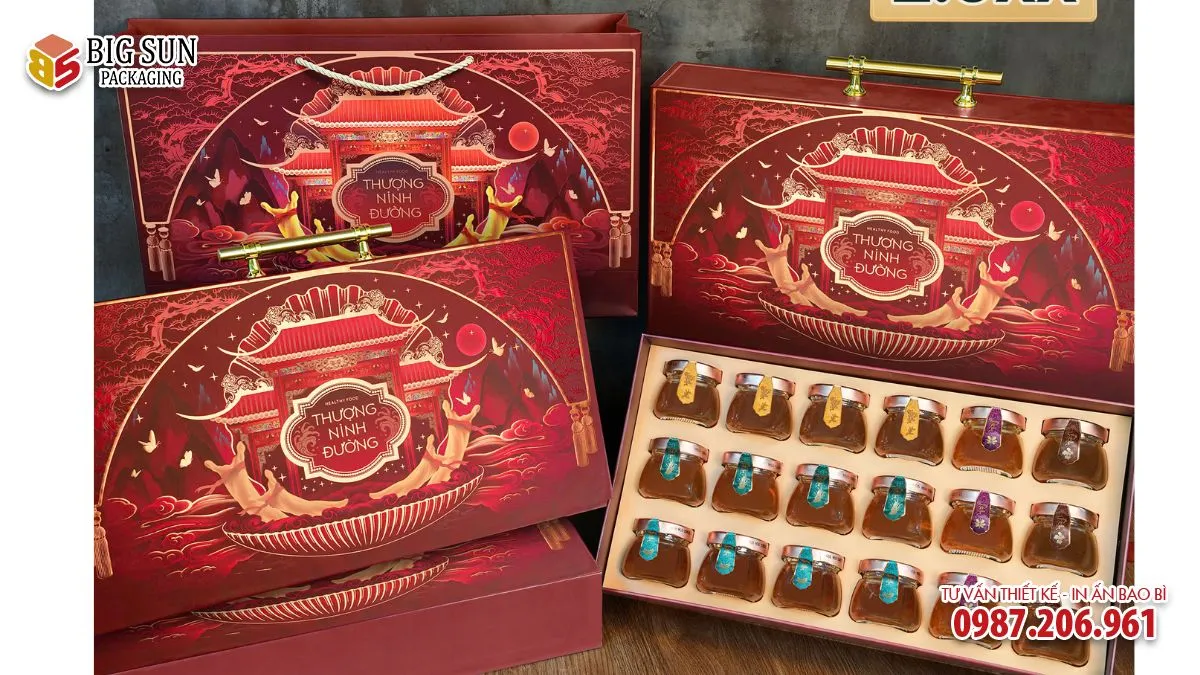 Hộp yến xào Thượng Vy Yến