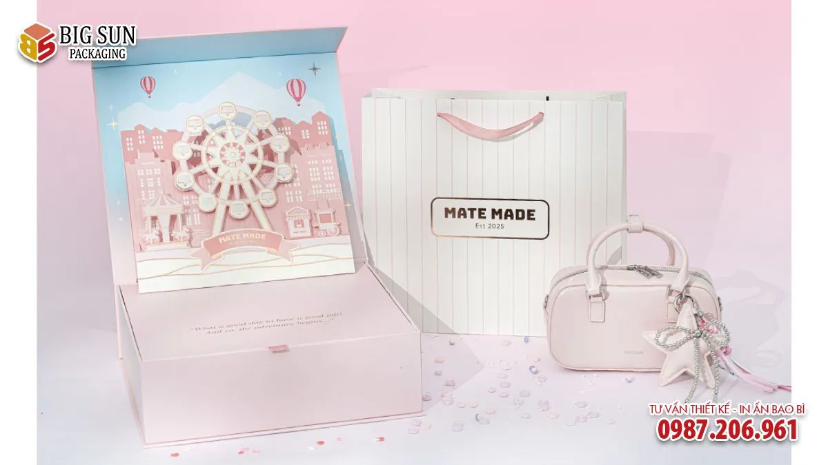 Bao Bì Mate Made Khi Hộp Quà Tặng Thương Hiệu