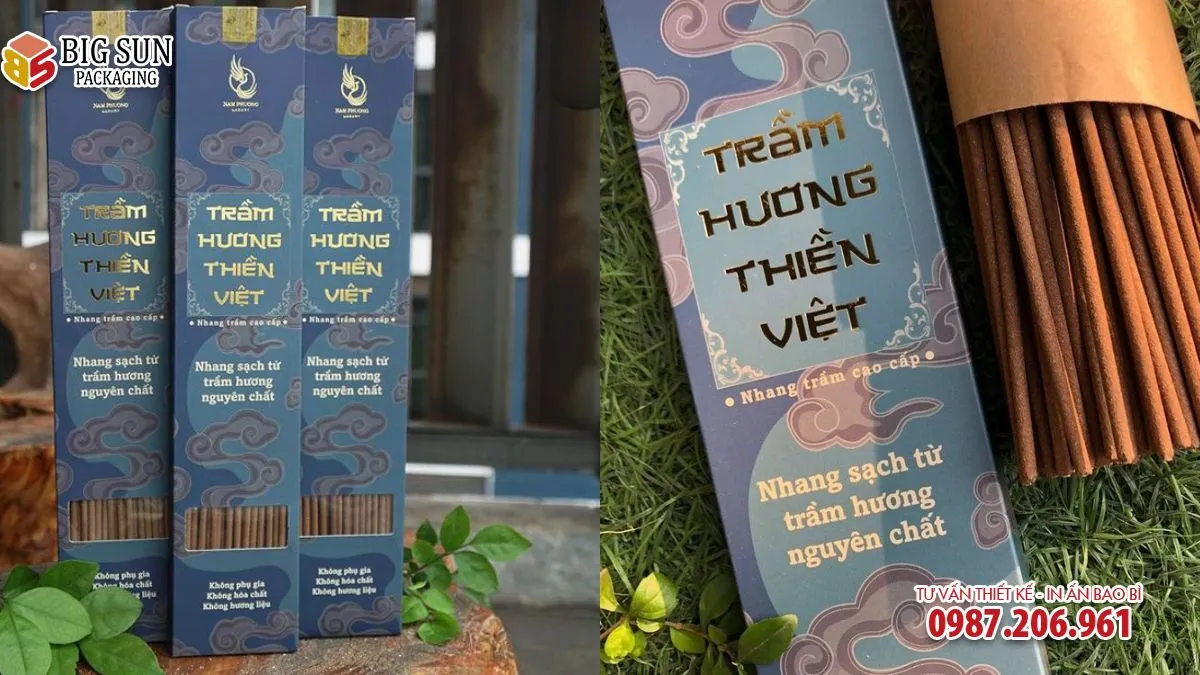 HỘP ĐỰNG NHANG TRẦM HƯƠNG THIỀN VIỆT
