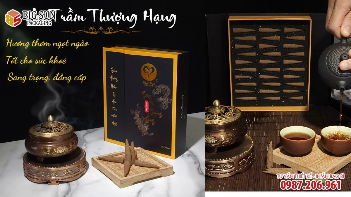 HỘP ĐỰNG TRẦM HƯƠNG CAO CẤP THIÊN TÂM