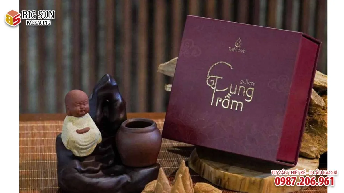 HỘP ĐỰNG TRẦM HƯƠNG NỤ TỰ NHIÊN CAO CẤP