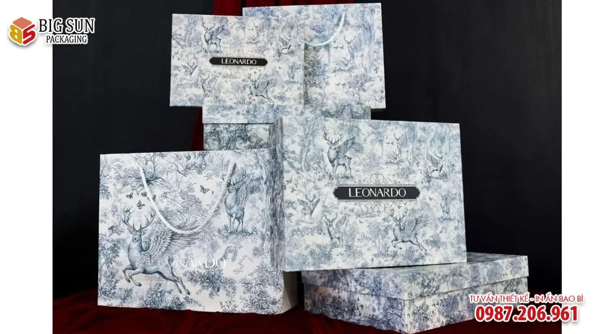 HỘP QUÀ TẶNG THƯƠNG HIỆU LEONARDO CAO CẤP