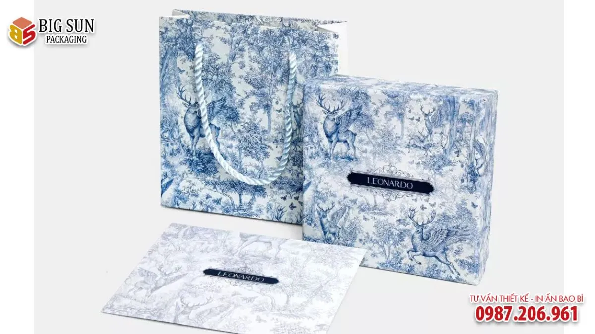 HỘP QUÀ TẶNG THƯƠNG HIỆU LEONARDO CAO CẤP