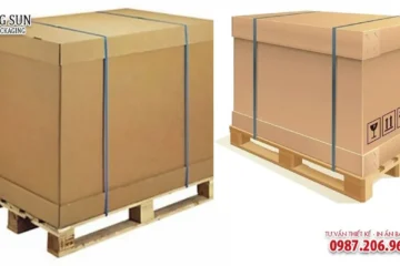 Hộp carton đựng gỗ xuất khẩu