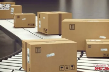 Hộp carton đựng gỗ xuất khẩu