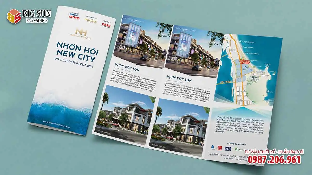 Báo giá in tờ gấp giá rẻ #1 Hà Nội, miễn phí thiết kế mẫu 1 in to gap