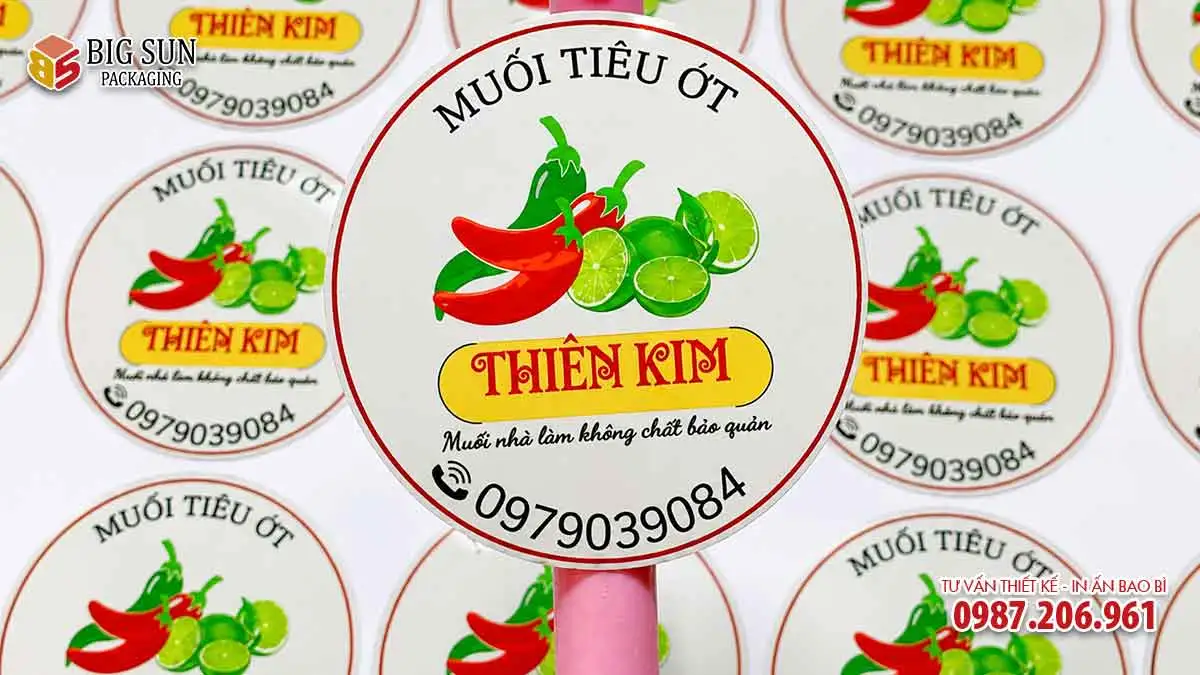 mau sticker tron muoi ot thien kim