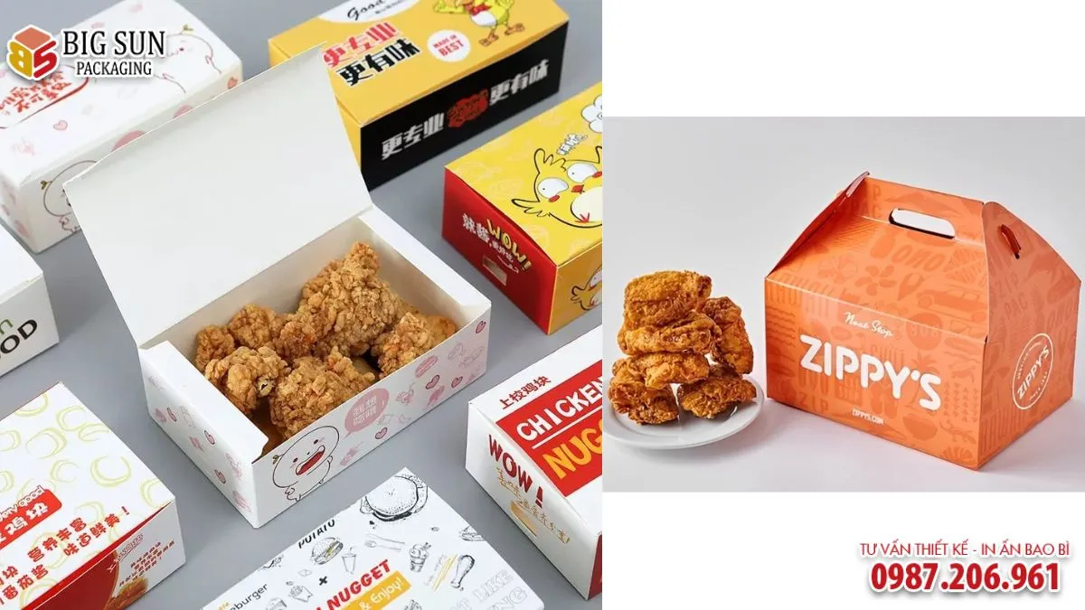 Tổng hợp những mẫu hộp gà rán độc đáo, đẹp & sang trọng nhất 2026