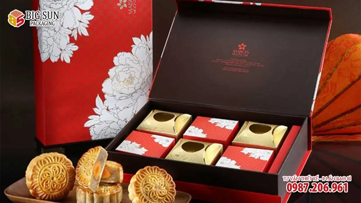 mẫu hộp trung thu đựng 6 bánh