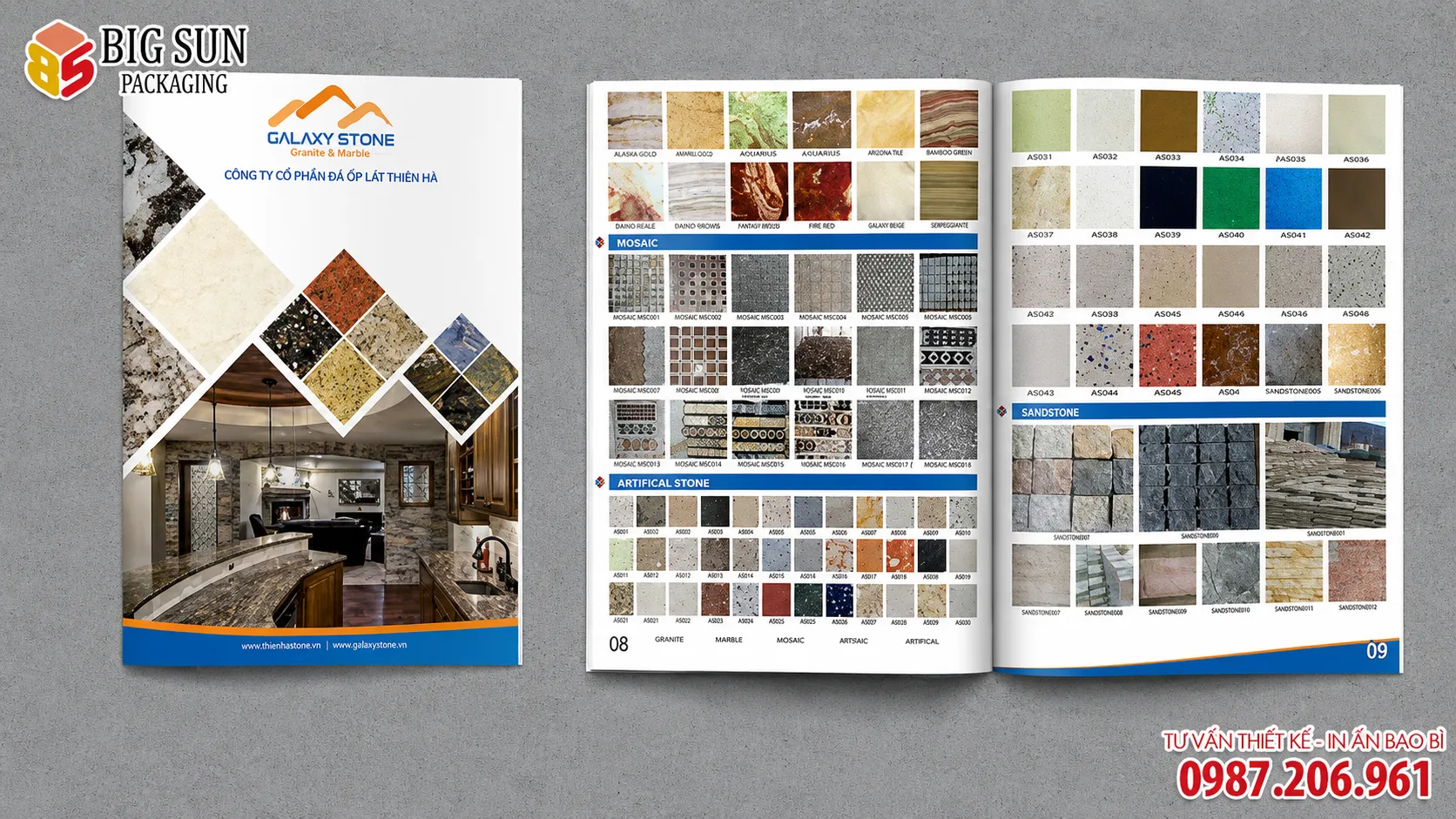 In Catalogue Gạch Men Đẹp, Chuyên Nghiệp Theo Yêu Cầu