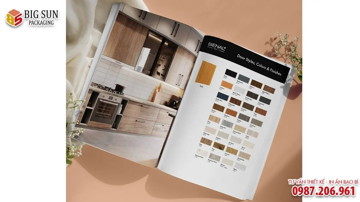 In Catalogue Gạch Men Đẹp, Chuyên Nghiệp Theo Yêu Cầu