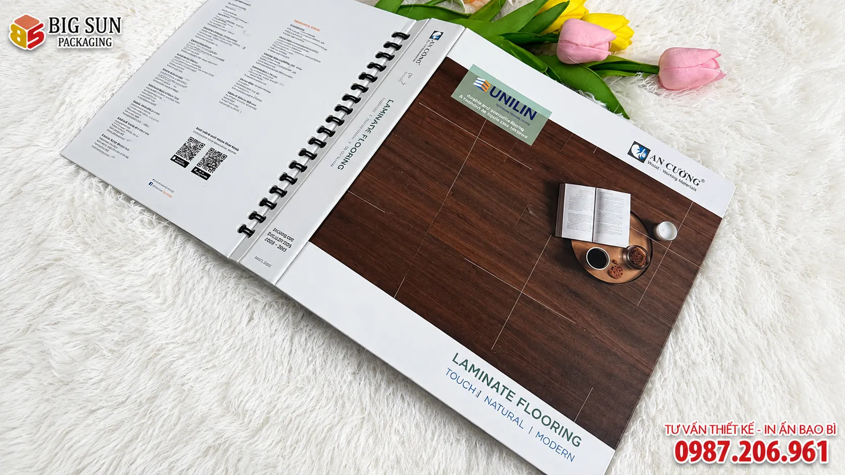 In Catalogue Sàn Gỗ A4 Đẹp, Chuyên Nghiệp Theo Yêu Cầu
