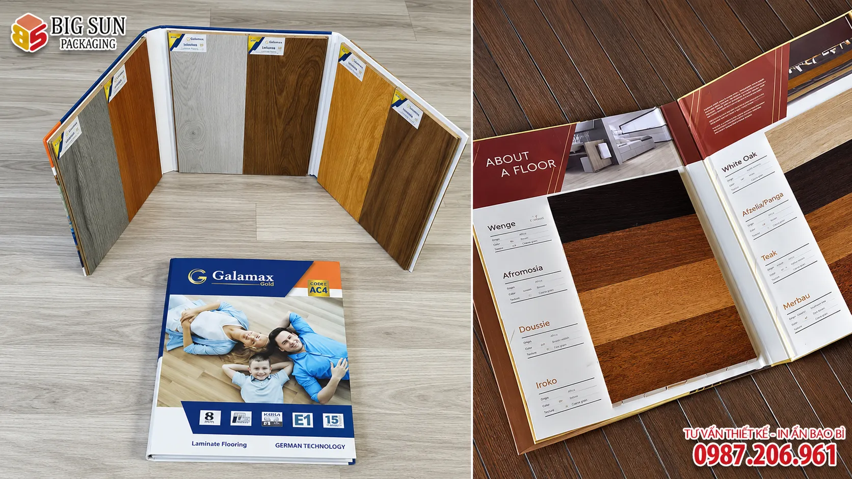 In Catalogue Sàn Gỗ A4 Đẹp, Chuyên Nghiệp Theo Yêu Cầu
