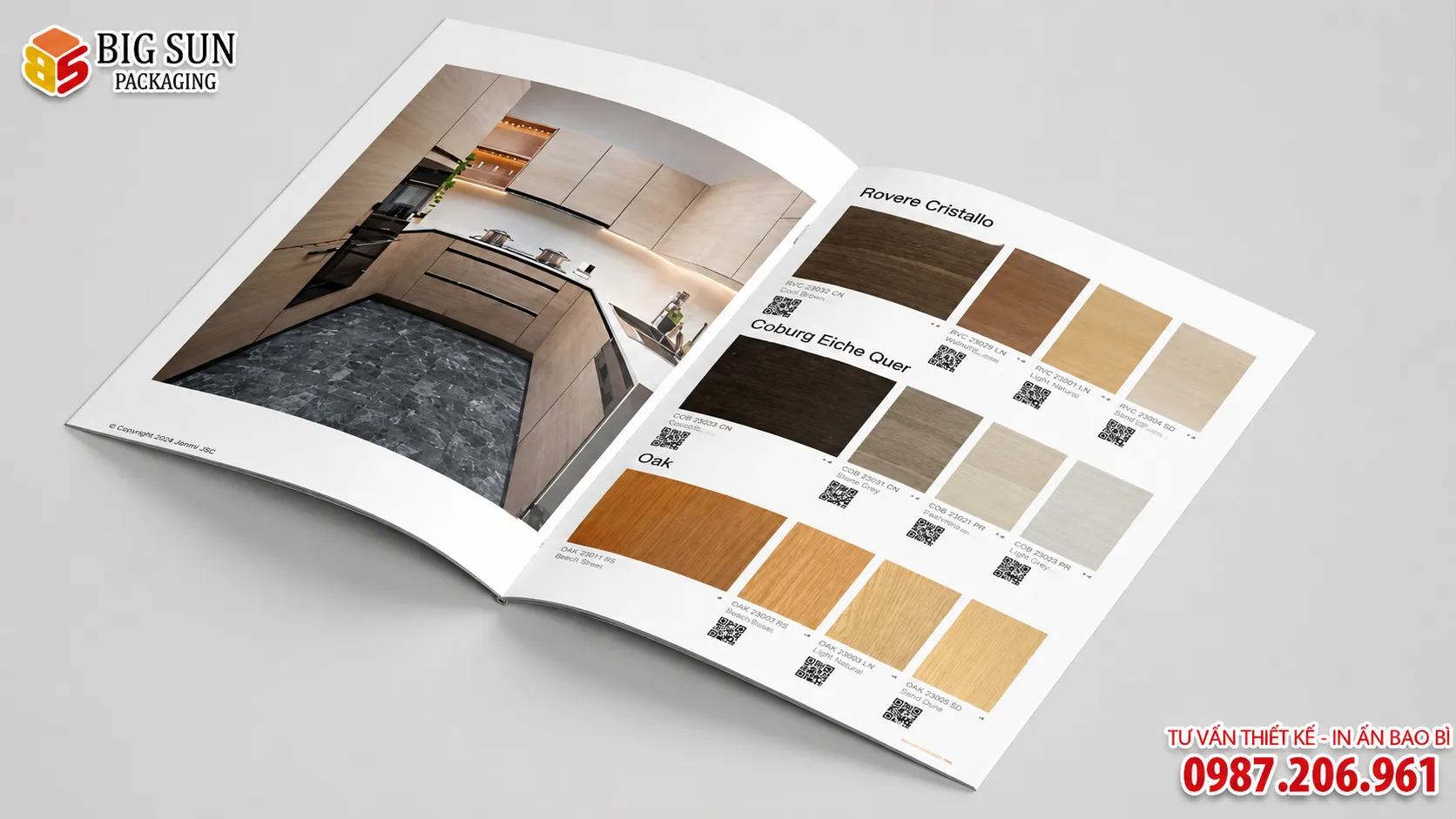 In Catalogue Sàn Gỗ A4 Đẹp, Chuyên Nghiệp Theo Yêu Cầu