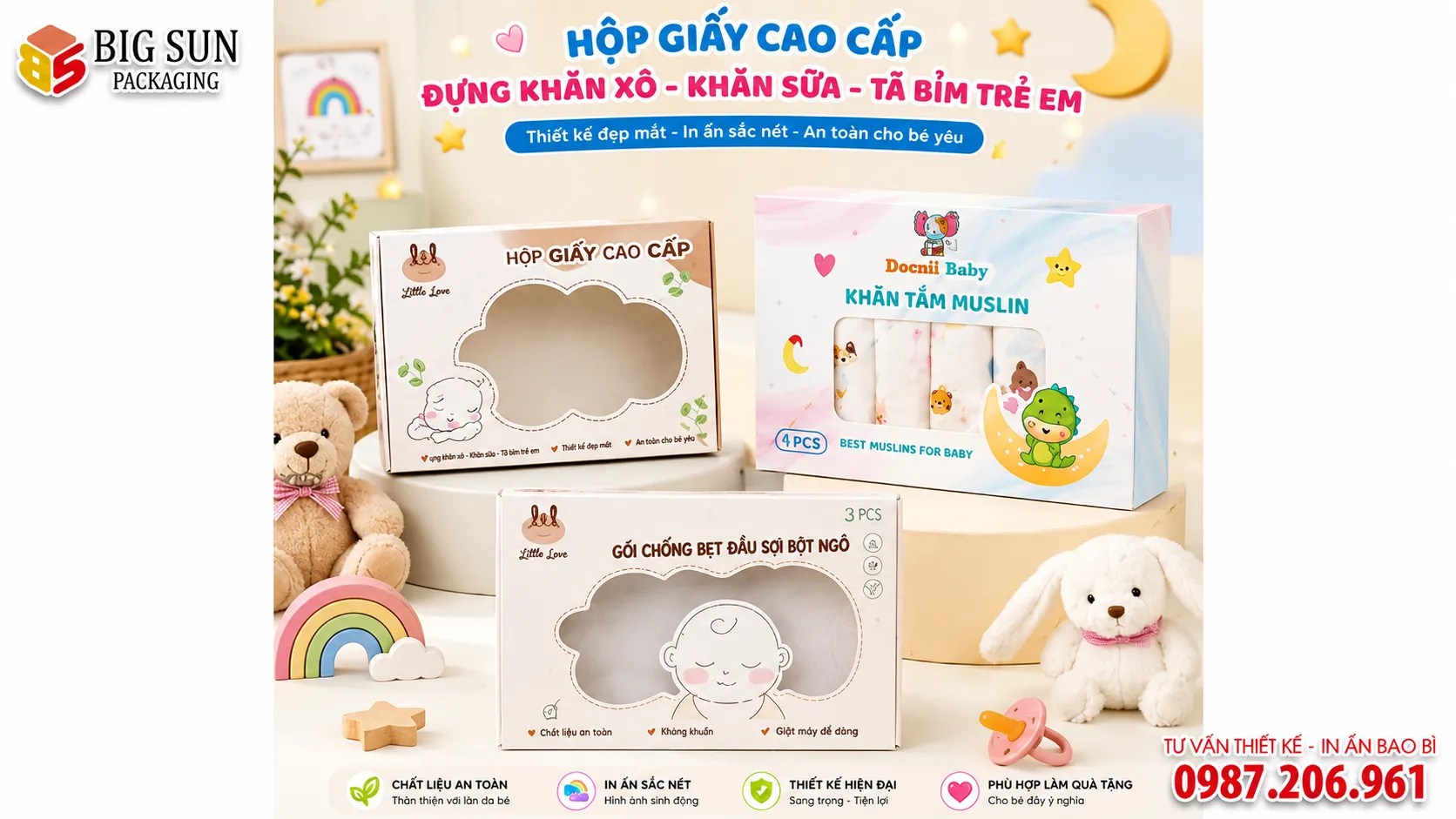 In Hộp Đựng Yếm Đẹp, Theo Yêu Cầu Cho(09)