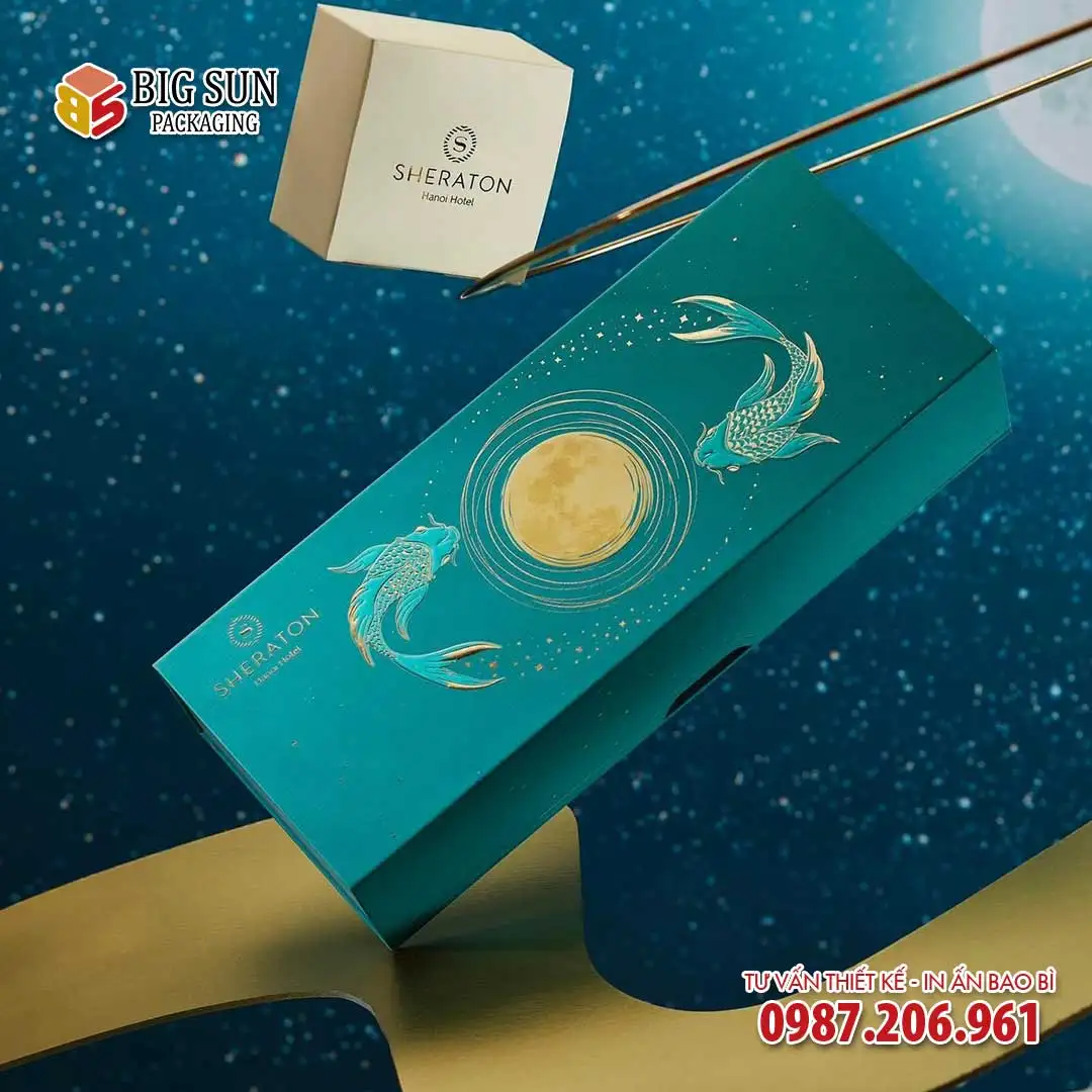 Hộp bánh trung thu Sheraton bộ Classic sang trọng