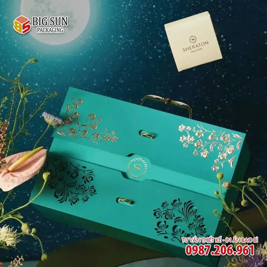 Hộp bánh trung thu Sheraton bộ Luxury cao cấp đỉnh cao
