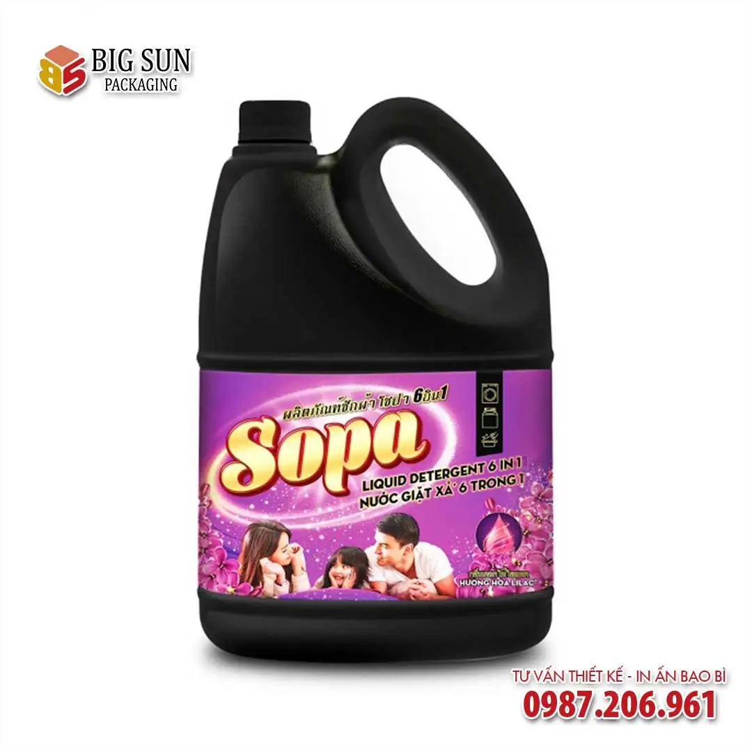 Tem nước giặt Sopa sản xuất tại Hà Nội
