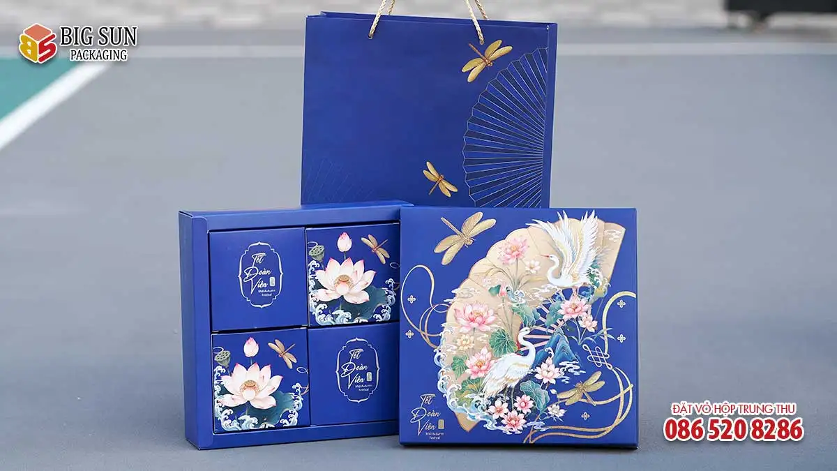 Hộp trung thu bán sẵn Hương Sen Trăng Rằm 2026