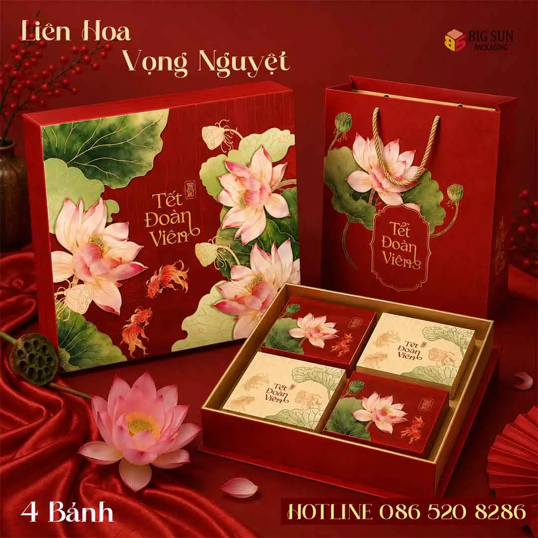Hộp trung thu bán sẵn Liên Hoa Vọng Nguyệt 2026